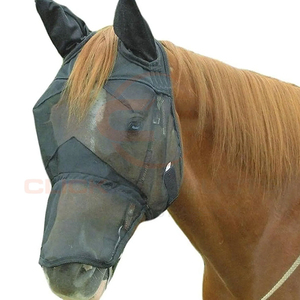 หน้ากากกันแมลงสำหรับม้า ปี 2026 ทันสมัย ระบายอากาศได้ดี ทนทาน นุ่ม สบาย ป้องกันแมลงวัน ป้องกันแมลง - Product Image 4