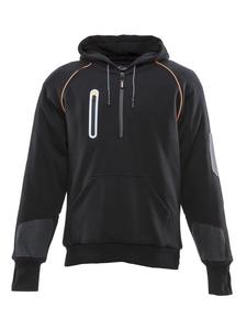 Sweat à capuche respirant pour hommes | Logo avant brodé imprimé sur mesure OEM pour tenue décontractée - Product Image 6