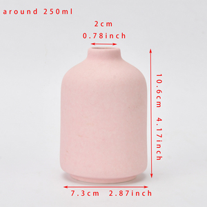 Jarrón Pequeño Ovalado de Cerámica con Acabado Arenoso, Jarrón Moderno para Flores, Hecho a Mano, Ecológico, Diseño Moderno de Mediados de Siglo para el Hogar - Product Image 6