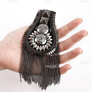 Hombreras Hechas a Mano con Costuras de Fábrica para Uniformes, Hombreras Multiusos con Base de Tela Resistente - Product Image 3