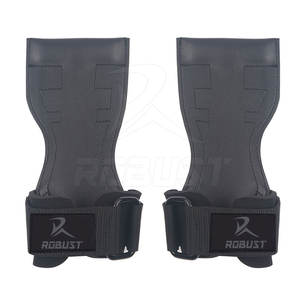 Guantes de Piel de Vacuno de Alta Calidad para Levantamiento de Pesas con Protección para la Palma, Duraderos y Cómodos para Entrenamiento Físico en el Gimnasio - Product Image 1