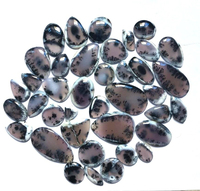 Opale Dendritique 100% Naturelle Cabochon Haute Qualité Bijoux Faits Main Taille Unique Formes Mixtes Polissage Personnalisé Personnalisation en Gros Bleu