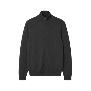 <b>Men's</b> Winter/Autumn Zip <b>Cardigan</b> Breathable Cotton Knit Anti-Wrinkle Anti-Shrink Quick Dry Anti-Pilling Warm Front Logo 3D 100% - Product Image 1