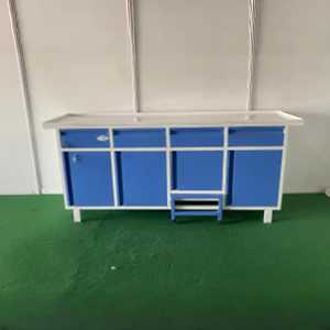 Table de chevet d'hôpital à cadre en acier durable avec matelas et coussin de pied souple taille personnalisée design moderne - Product Image 1