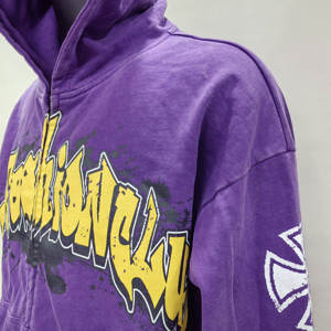 Sudadera con Capucha para Hombre, Elegante, 100% Algodón, Casual, Ecológica, de Secado Rápido, con Estampado DTG Personalizado, Bordada, Lavada, Corte Regular, para Invierno - Product Image 3