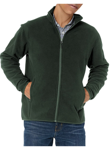 Meilleures ventes de Offres Spéciales d'hiver respirante à col montant avec fermeture à glissière complète et logo OEM Vestes pour hommes en polaire à fermeture à glissière complète du Bangladesh - Product Image 2