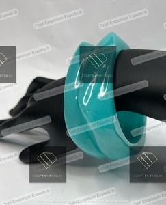 กำไลเรซิ่นทำมือคุณภาพสูงปรับแต่งได้ดีไซน์ทันสมัยสำหรับผู้หญิง - Product Image 5