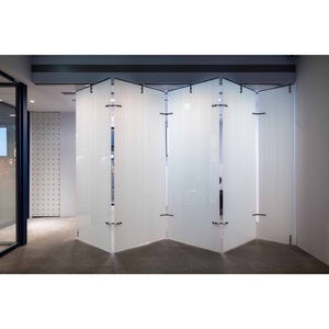 Puerta Plegable de Vidrio PDLC con Control Eléctrico Moderno para División Inteligente Interior - Product Image 1