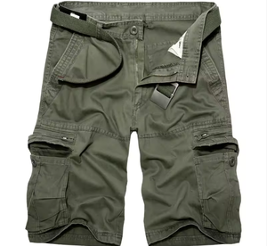 Pantalones cortos de baloncesto de malla de alta calidad para hombre, pantalones cortos casuales de costura de 5 pulgadas, pantalones cortos cargo de talla grande personalizados - Product Image 4