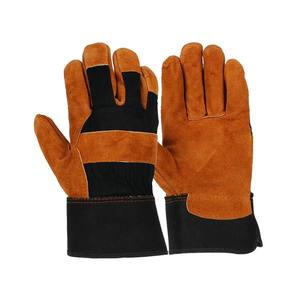 Prix de gros Gants de conduite en cuir de haute qualité Gants de gréeur Gants en cuir de vache - Product Image 2