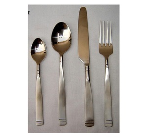 Juego de Cubiertos de Acero Inoxidable de Alta Calidad con Diseño Moderno, Juego de 3 Piezas Chapadas en Oro, Color y Logotipo Personalizables para Hoteles, Restaurantes y Uso Doméstico - Product Image 6