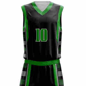 Uniforme de baloncesto personalizado puro, diseño de poliéster 100%, uniformes de baloncesto de equipo juvenil sublimados, uniformes de baloncesto personalizados - Product Image 3