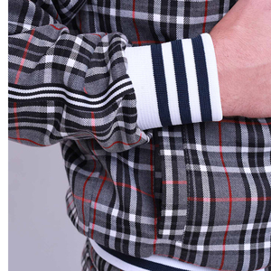 Vêtements de sport de haute qualité blanc String à manches longues hommes survêtement coton imprimé léger tenue décontracté unisexe survêtement - Product Image 6