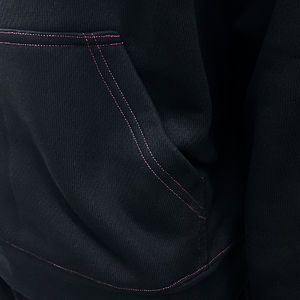 Conjunto de sudaderas con capucha y pantalones de chándal de algodón personalizados, chándal unisex holgado con logotipo impreso, conjunto deportivo informal para correr para hombre - Product Image 4