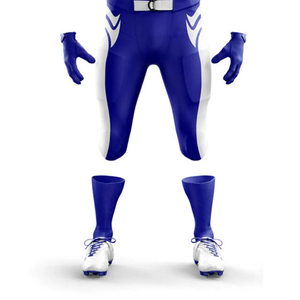 Tenue d'équipe professionnelle de football américain unisexe à manches courtes, imprimée, à séchage rapide, confortable, ensemble de vêtements de sport, expédition - Product Image 6