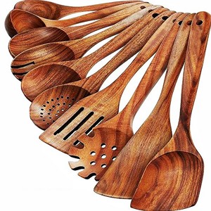 Handcrafted Wood <b>And</b> Orange Epoxy Resin <b>Salad</b> Set of 2 Hot Selling <b>Bowl</b> Set Made in India Includes Wooden <b>Salad</b> <b>Server</b> Set - Product Image 3