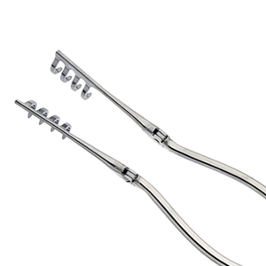 Retractor Manual Personalizado de Caída Media, Instrumento Quirúrgico Ortopédico de Acero Inoxidable de Alta Calidad, 180 mm/240 mm, Doble Articulación - Product Image 4