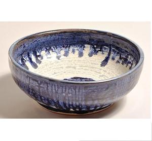 Cuencos de cerámica chapados en blanco hechos a mano, 14 piezas, platos con personalización, acabado brillante hecho a mano - Product Image 6