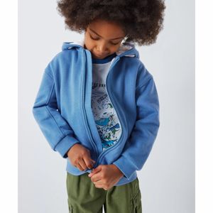 Sweat-shirt à capuche pour bébés garçons, imprimé, manches longues, hiver, 100% coton, polaire, poche, design haut de gamme, 2025 - Product Image 5