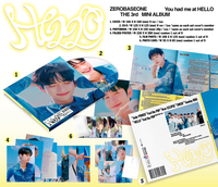 ZEROBASEONE [YOU HAD ME at HELLO] (Cd) Version Sung Hanbin Album KPOP Best-seller Corée Tous Âges