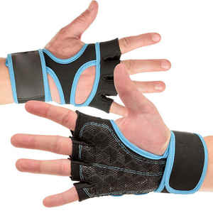 Gants de gymnastique en cuir de vente chaude sangles de poignet de sport sur mesure pour les entraînements d'haltérophilie - Product Image 5