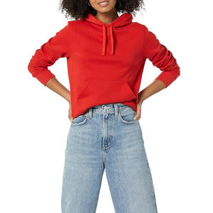 Sudaderas con capucha de mujer con estilo de alta calidad al por mayor sudaderas con capucha de mujer de nuevo diseño sudaderas con capucha de mujer de color sólido - Product Image 4