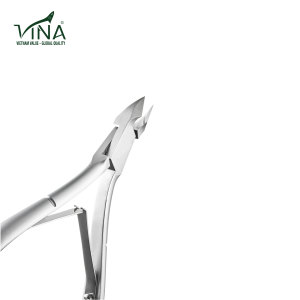 Cortaúñas profesional de alta calidad de Vina Vietnam, pinzas para cutículas, acero inoxidable de alta calidad de color gris y para dedos, OEM - Product Image 2