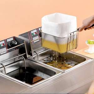 Enveloppe en papier filtre à huile de cuisson de qualité alimentaire pour friteuse à pression <span class=keywords><strong>mobile</strong></span> commerciale pour <span class=keywords><strong>mobile</strong></span> commercial Henny Penny - Product Image 5