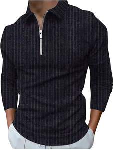 Polo de marca personalizada para hombre, camisa de manga corta 100% de algodón de secado rápido, Polo de Golf - Product Image 5