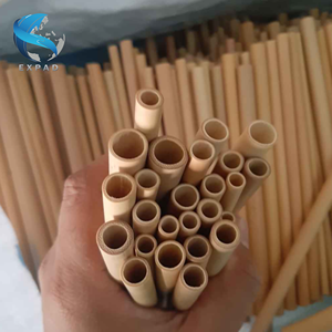 Pajitas de Bambú Orgánico Hechas a Mano Cero Residuos Vasos Sin Plástico - Product Image 1