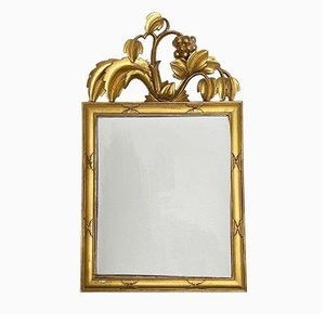Flower Design Decorative Wall Mounted <b>Mirror</b> Classic Style Good Quality Metal <b>Frame</b> <b>Silver</b> and Gold Color Wall <b>Mirror</b> Home Decor - Product Image 6