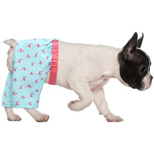 กางเกงขาสั้นผ้าฝ้ายสำหรับสุนัขขนาดใหญ่กางเกงในพิมพ์ลายสำหรับสัตว์เลี้ยงผู้หญิง - Product Image 3