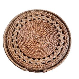 Decoration on the Table by Natural Rattan coaster for <b>Kitchen</b> <b>Accessories</b> Best Selling in Vietnam - Product Image 1