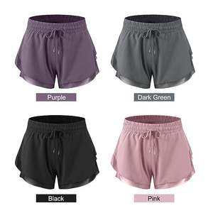 Short de sport respirant OEM pour femmes Short de fitness en maille à séchage rapide Short de sport personnalisé de haute qualité pour la course à pied Yoga pour femmes - Product Image 5
