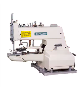 Machine à coudre industrielle à point de chaînette simple Sirubas PK511-U de qualité supérieure, neuve, avec table et moteur - Product Image 2