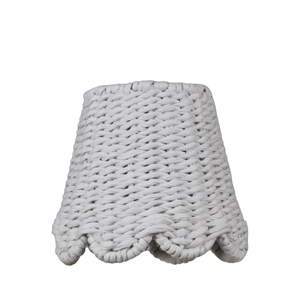 Wholesale Eco-friendly Antique Traditional Design Round <b>Table</b> <b>Lampshade</b> Handwoven Water Hyacinth Nice Price Made in Vietnam - Product Image 4