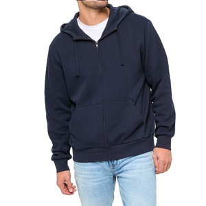 Sudadera con capucha y cremallera para hombre, deportiva, informal, de algodón, transpirable, de manga larga, para gimnasio, fitness, correr, uso diario, cómoda, versátil y a la moda. - Product Image 1