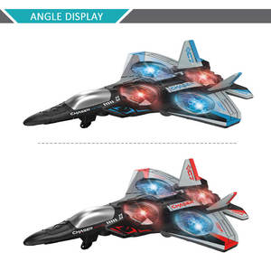 Avion télécommandé longue portée 2,4 GHz pour enfants, drone volant en mousse, rotation à 360°, décollage/atterrissage/réenclenchement en un clic, prêt à l'emploi - Product Image 6