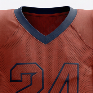 Uniforme Deportivo de Fútbol Americano con Logotipo Personalizado, Ropa Deportiva de Verano de Poliéster, Conjunto de Manga Corta, Ropa Profesional para Equipos - Product Image 4