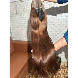 Haute qualité blonde pleine dentelle avant perruque vrai temple indien qualité de cheveux humains assuré droite Afro Transparent longue perruque approvisionnement - Product Image 2