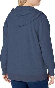 Diseño de moda personal Mujeres Gimnasio Personalizado Fitness Cremallera Sudadera con capucha - Product Image 3