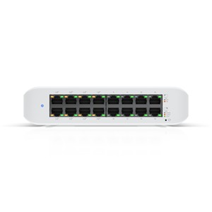 Commutateur Ubiquiti USW-LITE-16-POE, UniFi Gen2, 16x RJ45 1000 Mb/s, 8x PoE+, 45W - Product Image 2