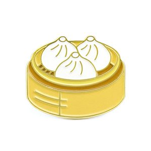 Pin de solapa esmaltado con notificación de alergia a los alimentos Seashell personalizado del fabricante - Product Image 2