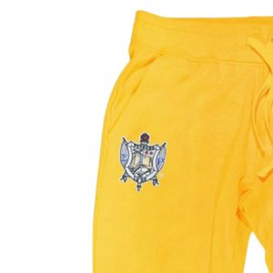 Sigma แกมมา Rho sgrho sequin Jogger PANT 100ทองผ้าฝ้ายปักยอดเลื่อมในตัวอักษรกรีก sorority ชีวิตชาวกรีก - Product Image 3