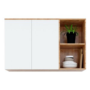 Custom Solid Wood & Melamine Shaker Kitchen Cabinets 1.2m for Apartments TBT68005 - Product Image 2