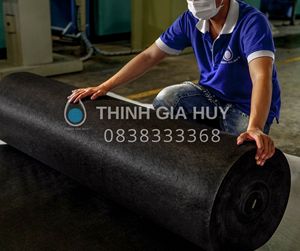 Tissu en feutre 100% polyester poinçonné à l'aiguille, feutre doux non tissé fabriqué au Vietnam de haute qualité - Product Image 1