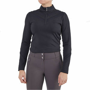 2025 chemise de spectacle de cavalier vêtements équestres dames cheval cavalier couche de base personnalisé OEM chemise de compétition pour les femmes - Product Image 1