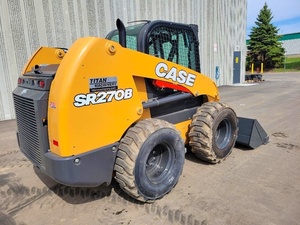 Chargeuse sur pneus CASE SR270B 2023 économique et performante, chargeuse compacte diesel à couple élevé, équipement de construction - Product Image 4