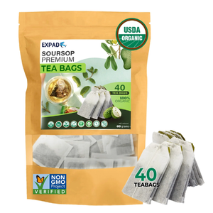 Hojas de Guanábana/bolsitas de té de hierbas orgánicas naturales - Product Image 3