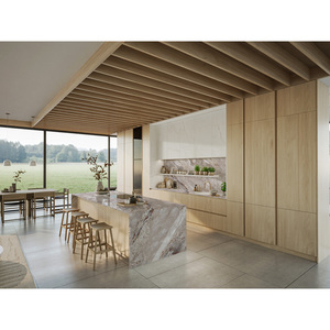 Custom Kitchen & Bathroom Vanity Tops Calacatta Quartz Stone Countertops Prefab Cut Carrara Calacata for Hotel Projects - Product Image 1